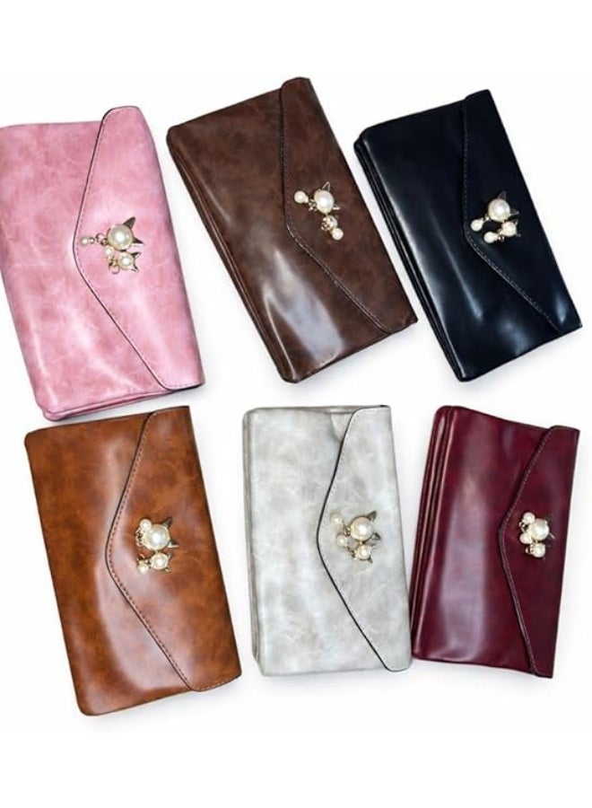 Women's handbag with a removable strap, crossbody bag with pearl embellishments - Image 2